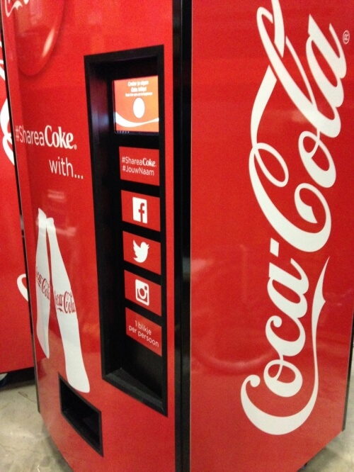 De ‘vending-machine‘ met tablet erina